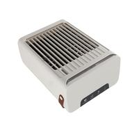 TYTOGE Mini Enfriador de Aire con 2 Nieblas Refrescantes, Ventilador de 5 Velocidades, 7 LED y Tanque de 680 Ml, para Uso en el Hogar, el Dormitorio y la Oficina