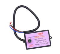 TYTOGE Módulo de Control de Bocina, Controlador de Bocina de Coche de Ajuste Flexible, Versátil y Confiable, Resistente de 12 a 24 V de Alta Resistencia para Uso Marino (12 sonidos)