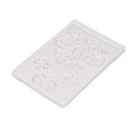 TYTOGE Moldeo de Silicona en Relieve, Bandeja de Moldeo de Silicona Fácil de Desmoldar Reutilizable de Limpieza Simple y Suave para Fondant