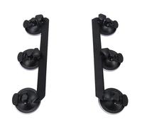 TYTOGE Soporte de Ventosa, para Mini Antena Parabólica, Soporte de Techo Corredizo de Coche con Diseño de Bomba de Aire de Borde Adhesivo para Ventana de Techo Solar de Barco RV SUV
