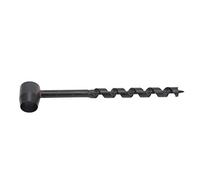 TYTOGE Taladro de Barrena Manual Negro, Broca de Tornillo Autorroscante de Acero Al Carbono, Herramienta Manual Portátil Liviana para Carpintería, Supervivencia en Campamentos, co (16-230 mm)