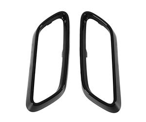 TYTOGE Tapa Tubo de Escape para Clase C W206 AMG 2022 (Negro brillante) | ABS resistente a impactos, Detalle elegante, Fácil de instalar, Se adapta a la línea AMG