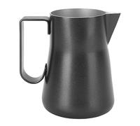 TYTOGE Taza de Espuma de café, Jarra de Espuma de Fácil Vertido sin Goteo para Oficina (Negra)