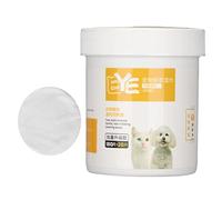 TYTOGE Toallitas para Ojos para Mascotas para Manchas de Lágrimas, 200 | para Perros y Gatos, Extracto de Planta de Aloe Vera, Fórmula Suave, Toallitas Limpiadoras de Oídos Compatibles