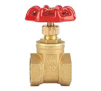 TYTOGE Válvula de Compuerta de Latón DN20, Esclusa Duradera de 232 PSI | Latón de alta calidad, fácil de usar, adecuado para agua, aceite, gas, uso industrial