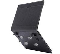 TYTX Funda Compatible con MacBook Pro 16 Pulgadas 2019-2021 A2141, Funda de Cuero Protectora con Soporte y Ventilaciones, Marrón Oscuro