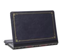 TYTX - Funda de Piel Compatible con MacBook Pro de 13 Pulgadas versión 2022-2016 M2 M1A2338 A2289 A2251 A2159 A1989 A1706 A1708 con/sin Barra táctil, Funda Protectora de Cuero para Laptop, Color Azul