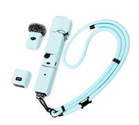 TYUANDOUER Pocket 3 - Funda y cordón para el cuello, funda protectora de silicona para lente compatible con DJI Osmo Pocket 3 Creator Combo, correa ajustable de fácil transporte para DJI Pocket 3