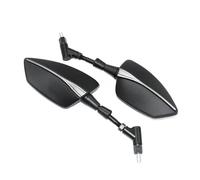 TYUHNLSBN Espejo Retrovisor Motocicleta Motocicletas para B&M&W F800R F800R, Accesorios para Motocicletas, Espejos Laterales Ajustables, Espejos Retrovisores, Universal