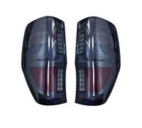 Tyuhren Luz Trasero Derecho Para Ford Para Ranger T6 T7 2012-2019 LED Parachoques Trasero Luz Trasera Lámpara De Freno Señal Giro Luces Traseras Negras Ahumadas Coche(Smoky Black)