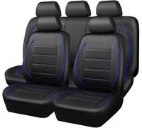 TYUIGHF 9 Piezas Cuero Funda Asiento Coche, para Kia SP Kcv4 Ceed Pegas Xceed Magentis Venga Kv7 Vq Completo Fundas Asientos de Coche, Funda Impermeable con Forro Antideslizante,Blue