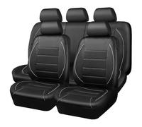 TYUIGHF 9 Piezas Cuero Funda Asiento Coche, para Nissan NV200 2009-2021 Completo Fundas Asientos de Coche, Funda Impermeable con Forro Antideslizante,White