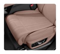 TYUIGHF Cojín para Asiento de Coche para MG S5 EV ES5 ES34 2024-2027, Funda de Asiento de Cuero PU Transpirable y Protector de Asiento Delantero con Diseño Perforado,B/Brown