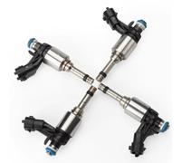 TYUJMWE 4 Piezas De Inyectores De Combustible para Automóvil para Hyundai Accent Veloster 1.6 2012-2016 35310-2B110 35310-2B130 0261500100 0261500101 62125 9041050014