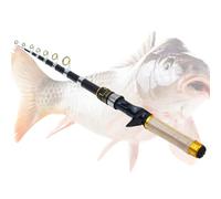 TYUKXJH Cañas De Pescar Telescópicas para Adultos - Cañas Retráctiles para Agua Salada,Equipo Portátil de Lanzamiento Suave para Pesca Desde Orilla Embarcación Kayak Muelle Viaje