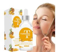 TYUKXJH de cúrcuma, 30 ml Extracto de cúrcuma orgánico Esencia facial iluminadora Corrector de manchas oscuras, Esencia reparadora facial hidratante para piel opaca, seca, grasosa y con espinillas