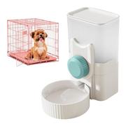 TYUKXJH Dispensador de Comida para jaulas pequeñas para Mascotas, Dispensador de Agua para Jaula de Perro, Alimentador de Gravedad de Recarga automática, alimento seco para Gatos, alimentador para