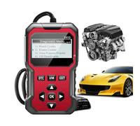 TYUKXJH Escáner de Códigos para Coche - Detector de Comprobación de Códigos de Vehículo en 12 Idiomas | Lector de Averías del Automóvil | Uso en Mecánica Automotriz Motor Camión Casa Garaje Taller