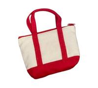 TYUKXJH Mini de con de comestibles, mini bolsas de bloqueadas de color, rojo, verde y negro, bolsas de reutilizables con bloques de color, para viajes diarios, compras