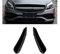 TYUMGXIAO Coche Alerón Delantero para Mercedes Benz A-Class W176 A200 A45 AMG 2016 2017 2018, Parachoques Deflector Trim Splitter Difusor Tuning Accesorios