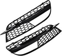 TYUMGXIAO Coche Rejillas Frontales para Audi A5 2012 2013 2014 2015 2016, Auto Delantera Parachoques Parrillas Luz Antiniebla Rejilla Radiador Parrilla