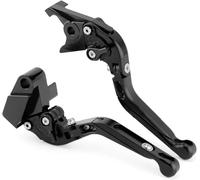 TYUMGXIAO Palanca de Embrague de Freno de Motocicleta para ZX ZRX ZZR ZG Concours GPZ GTR ZXR, Palanca De Freno Manijas Control Dirt Pit Bike De Freno De Embrague,A/Black