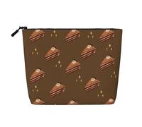 TYUMH Bolsa de cosméticos de cáñamo de imitación de una sola capa, portátil, adecuada para la vida cotidiana, viajes y salidas.