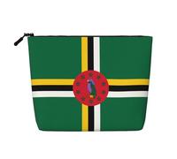 TYUMH Bolsa de cosméticos de cáñamo de imitación de una sola capa, portátil, adecuada para la vida cotidiana, viajes y salidas.