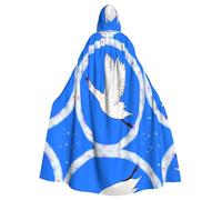 TYUMH Flying White Goose - Capa con capucha para Halloween, para Pascua, juego de rol, Pascua