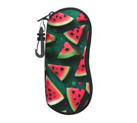 TYUMH Funda para gafas Dream Watermelon Printed Soft Shell, ligera y portátil, para guardar gafas y gafas de sol.
