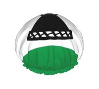 TYUMH Gorro de ducha estampado con la bandera de Lesotho, ligero, elástico, portátil, adecuado para el baño y el cuidado del cabello
