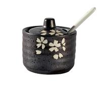 TYUrmiui Azucarero, Japanese Sugar Bowl with Lid for Coffee Bar Countertop