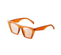 TYUVIVO Gafas de sol de ojo de gato de gran tamaño vintage Mujeres Hombres Retro Marco negro Gafas de sol cuadradas Sombras, C7, talla única