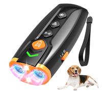 TYVIFKE Dispositivo Anti-ladridos para Perros, Dispositivo de Ultrasonido Seguro para Evitar Ladridos, Entrenador Canino Recargable y Portátil, Silenciador Eficaz para Uso en Interiores y Exteriores