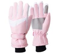 TYXHXTF Guantes de Esquí de Invierno para Mujer, Impermeables Termicos Prueba de Viento Guantes Pantalla Táctil Guante Nieve Frio Ski Snowboard Moto Ciclismo Bicicleta Montaña Running