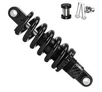 TYXTYX Amortiguador Trasero de Bicicleta de Descenso MTB 125 mm 150 mm 165 mm 190 mm, Resorte de suspensión Trasera de Amortiguador de Bicicleta de montaña con buje Adicional