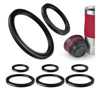 Tyywjw Juego de 8 anillos de sellado de silicona para Emsa Travel Mug Classic/Waves de 0,36 l, taza de viaje grande, 0,5 L, taza térmica, junta tórica, repuesto para tapa de taza de café