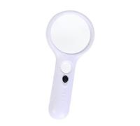 TYZK Accesorios para microscopios 3X 45x. Lupa de microscopio iluminado portátil con 3 guiados lectura de la lente de aumento durabilidad y rendimiento fiable (estilo D)