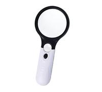 TYZK Accesorios para microscopios 3X 45x. Lupa de microscopio iluminado portátil con 3 guiados lectura de la lente de aumento durabilidad y rendimiento fiable (Style B)