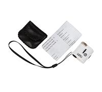 TYZK Accesorios para microscopios 60X Mini Pocket Portátil GUIADO Ampliador loupe con 2 GUIADO Ligero Duración y Rendimiento confiable