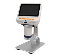 TYZK Accesorios para Microscopios Ad105s Microscopio Digital de 4.3 Pulgadas Pantalla de Pantalla Biología Biología Células botánicas Durabilidad Y Rendimiento Confiable
