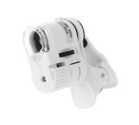 TYZK Accesorios para microscopios Microscopio Clip Universal 6 0X LED Joyería de Gimnasia Enfoque de Vidrio Duración y Rendimiento Fiable