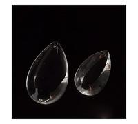 TYZK Atrapasoles de jardín 70 unids/Lote 36mm 46mm Cristal Transparente prismas Lisos Colgantes lámpara Parte decoración del hogar Collares Colgantes Hechos a Mano(46mm)