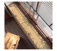 Tyzlup Alfombra Alféizar Cocina Personalizable Absorbente, 30×99/51×150cm Forro Decor Ventana Bahía, Cubre Antideslizante Encimera/Entrada(F,30x200cm (12inx79in))