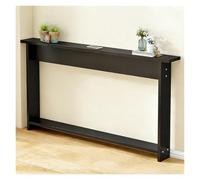 Tyzlup Consola Mesa Estrecha Tras sofá Longitud 80/100/120/150cm, Consola Madera Entrada, estantería Hueco Lateral sofá Pasillo Dormitorio(A,59.1x3.9x25.6in/150x10x65cm)