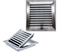 Tyzlup trampilla Panel Acceso eléctrico persianado Crawl Space 25x30/35x50cm, Cubierta Inspection ventil Techo, Escotilla calefacción Suelo Personalizable(WxH,8x26in (20x66cm))