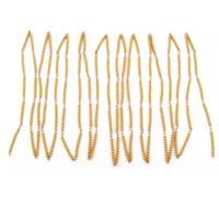 tyzqsm Juguetes de Cuentas de Matemáticas Montessori, Material Didáctico para Enseñar Conteo Lineal y Saltado, Regalo,1000 Beaded