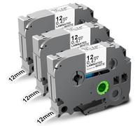 TZe-231 12 mm banda blanca compatible con cintas Brother P-Touch