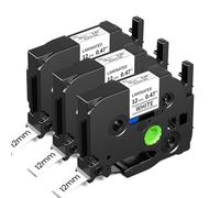 TZe-231 Compatible con Brother P-touch Cintas 12 mm Blanco