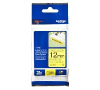 Brother TZe-S631 cinta súper adhesiva 12mm texto negro sobre amarillo (8M)